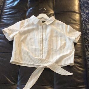 Kittenish Layla stripe shirt